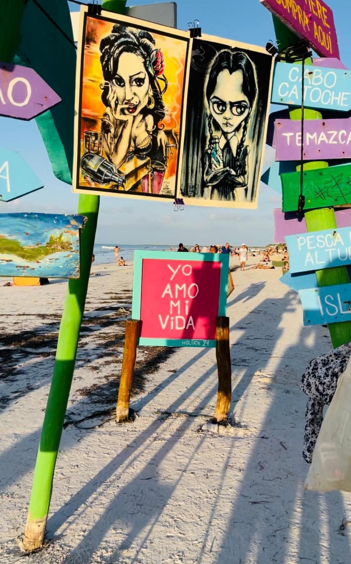 Pachamama Holbox - Hostel & Private Apartments Zewnętrze zdjęcie